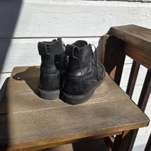 Clarks Desert Mali Black Boots Sz 10 main image 4